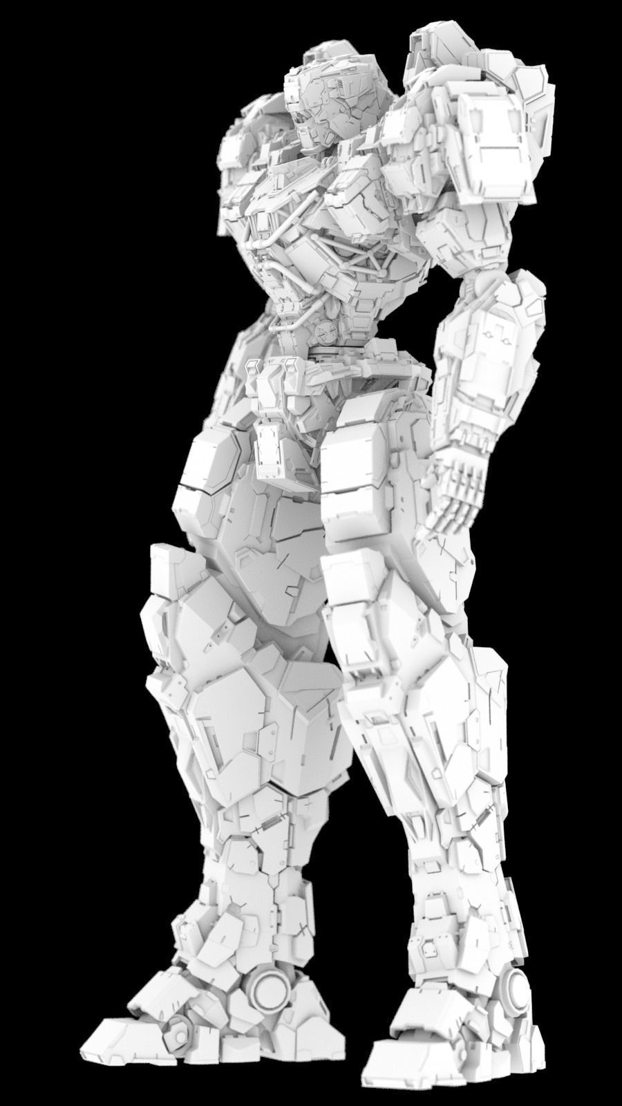 Enceladus Free low-poly 3D model_20