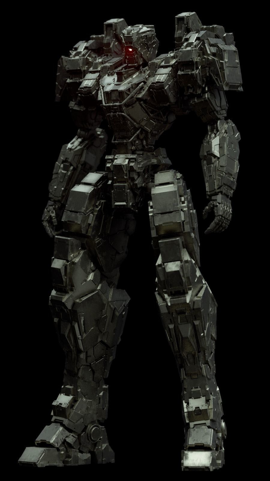 Enceladus Free low-poly 3D model_4