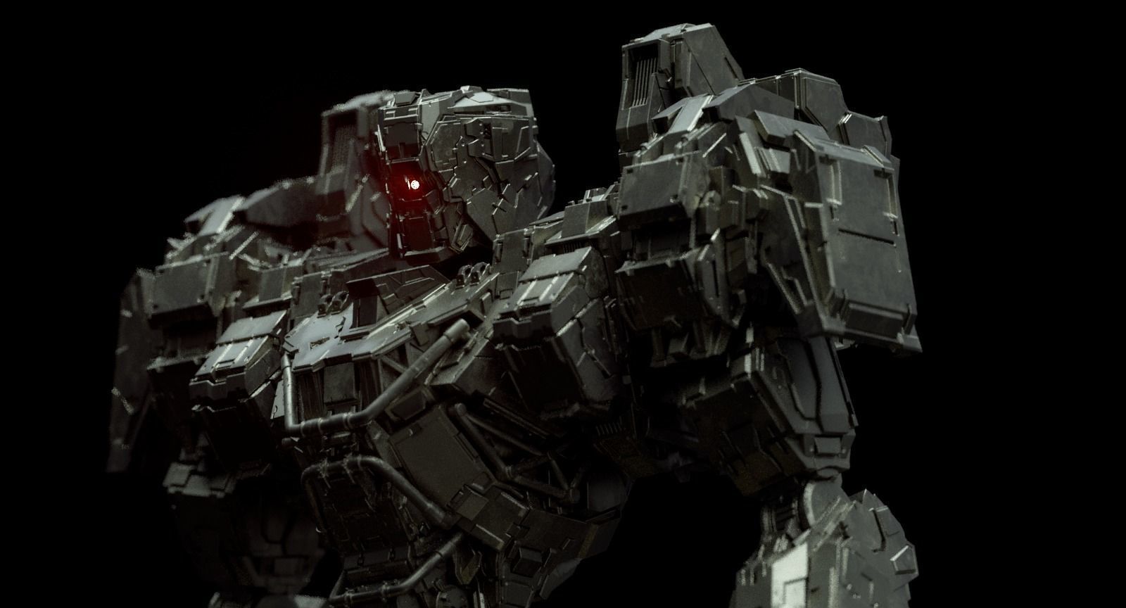 Enceladus Free low-poly 3D model_2