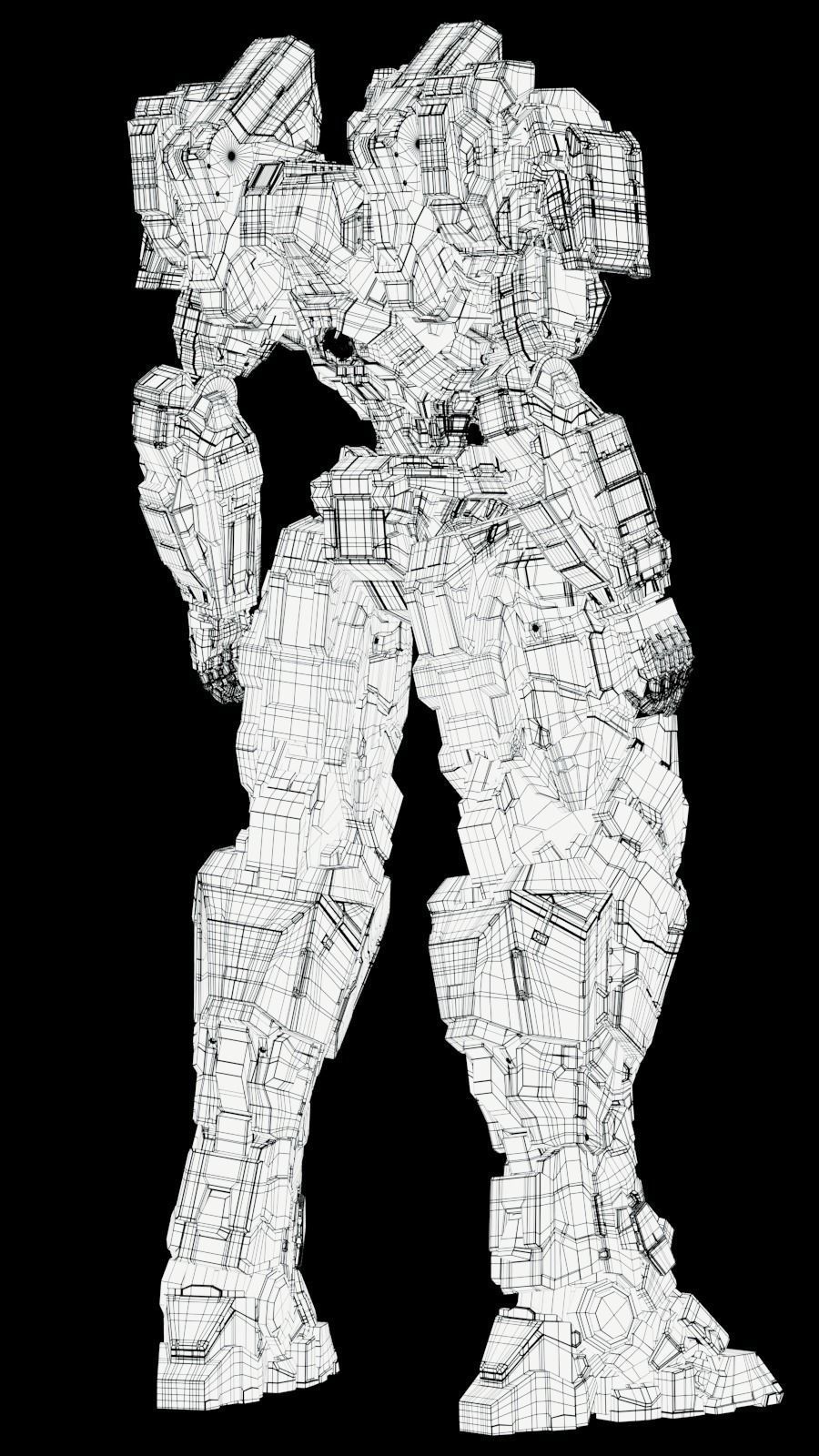 Enceladus Free low-poly 3D model_12