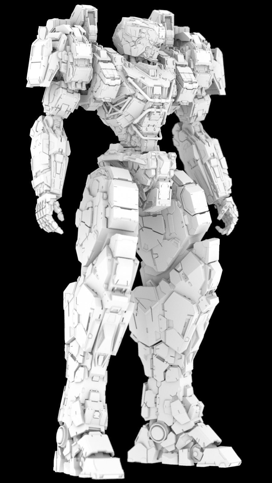 Enceladus Free low-poly 3D model_24