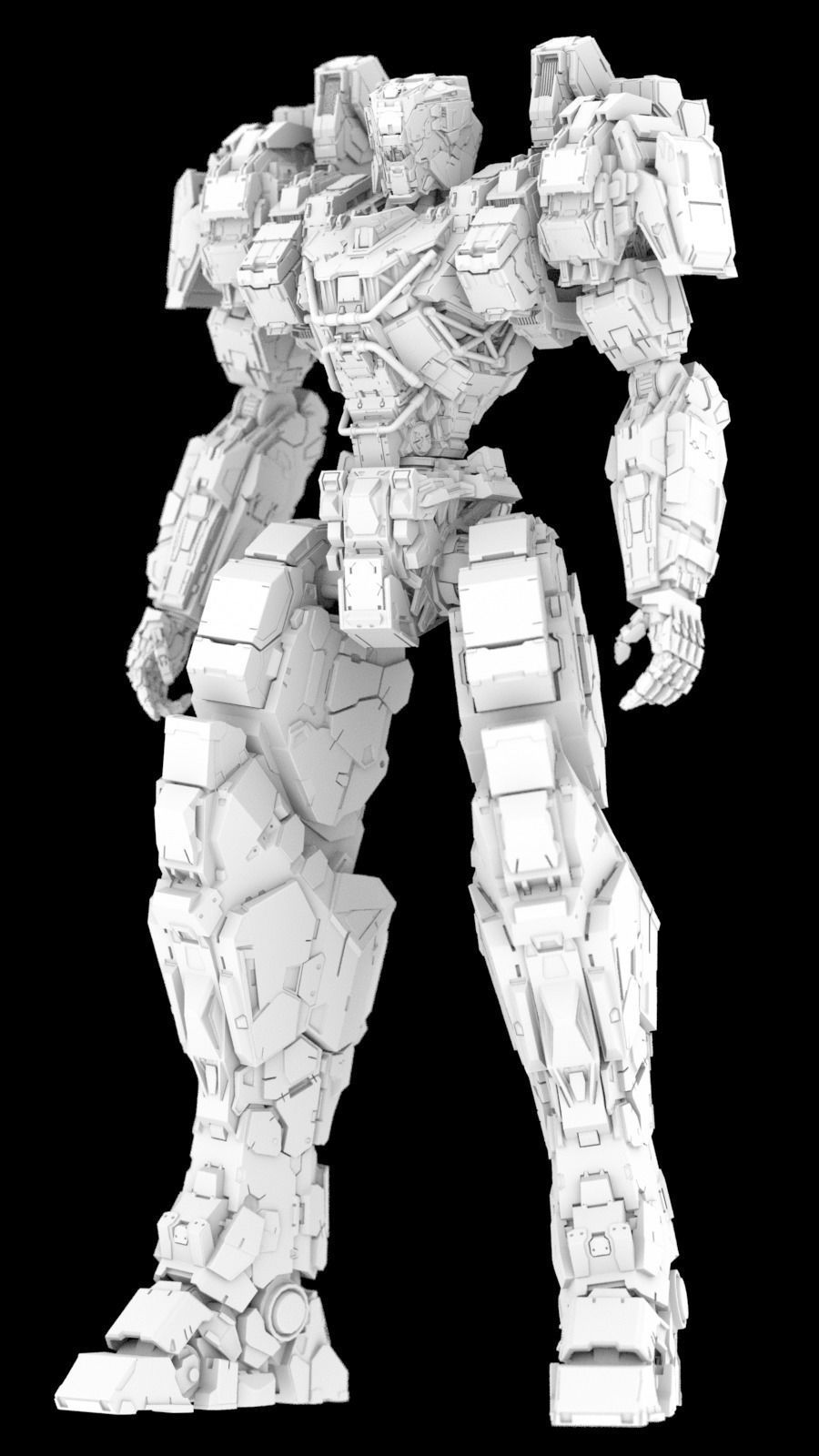 Enceladus Free low-poly 3D model_19