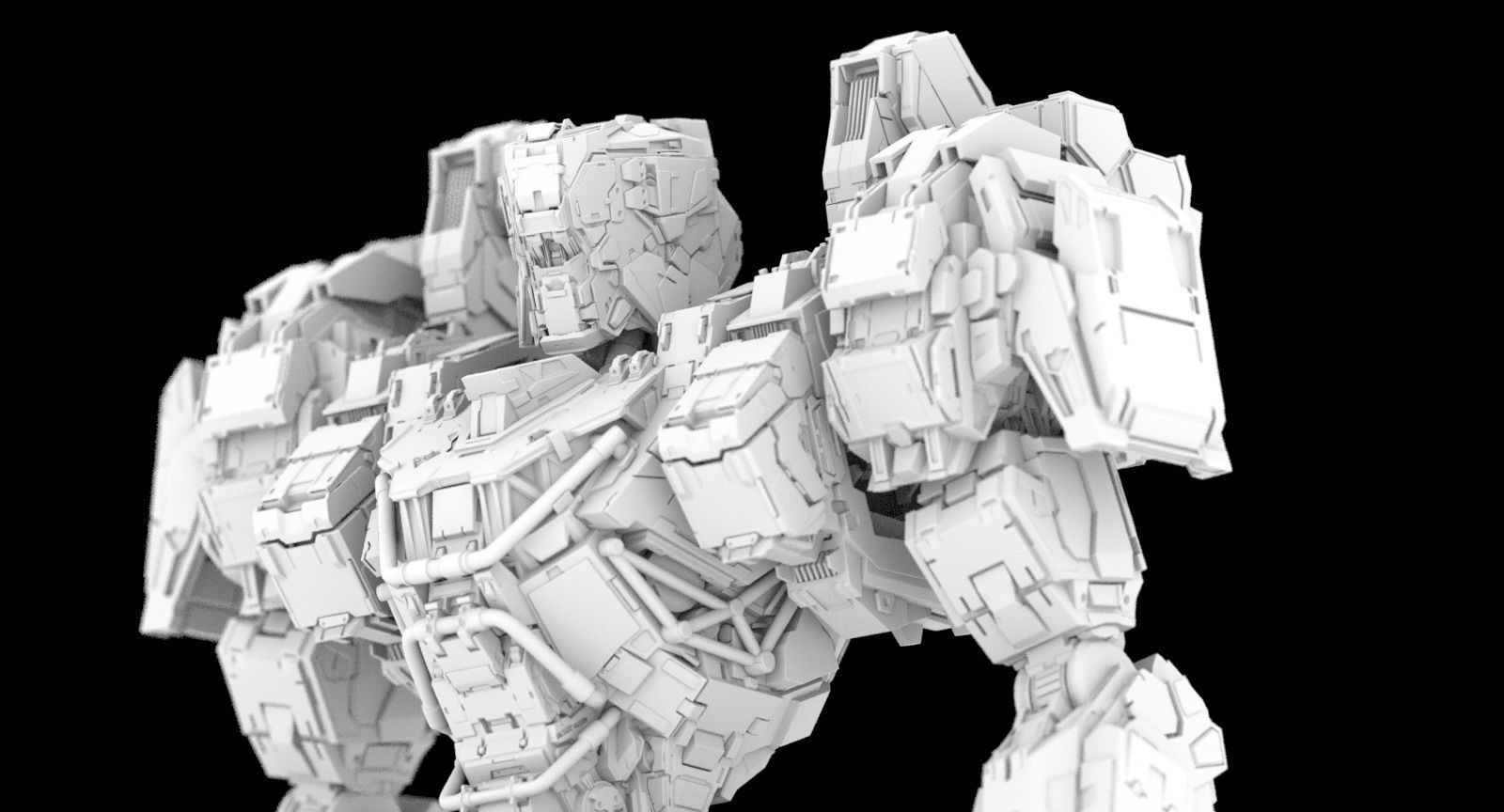 Enceladus Free low-poly 3D model_26