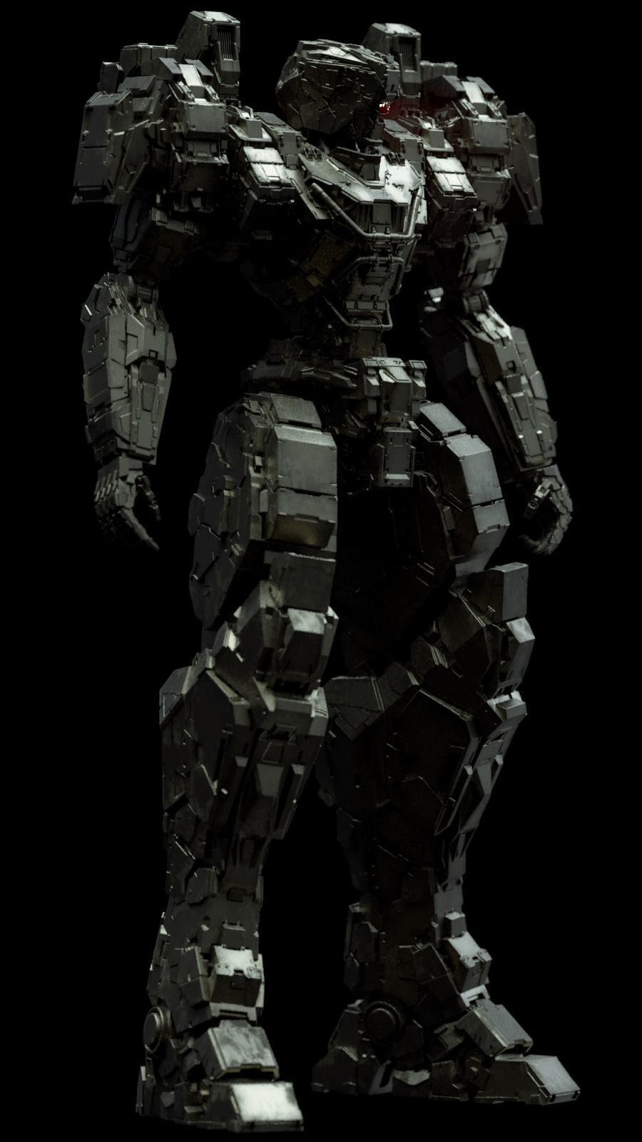 Enceladus Free low-poly 3D model_10