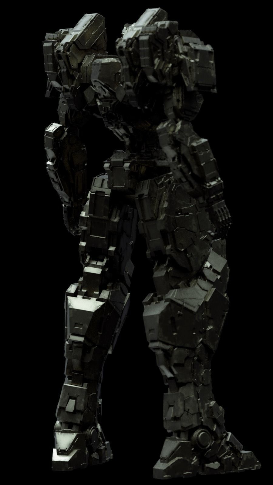 Enceladus Free low-poly 3D model_9