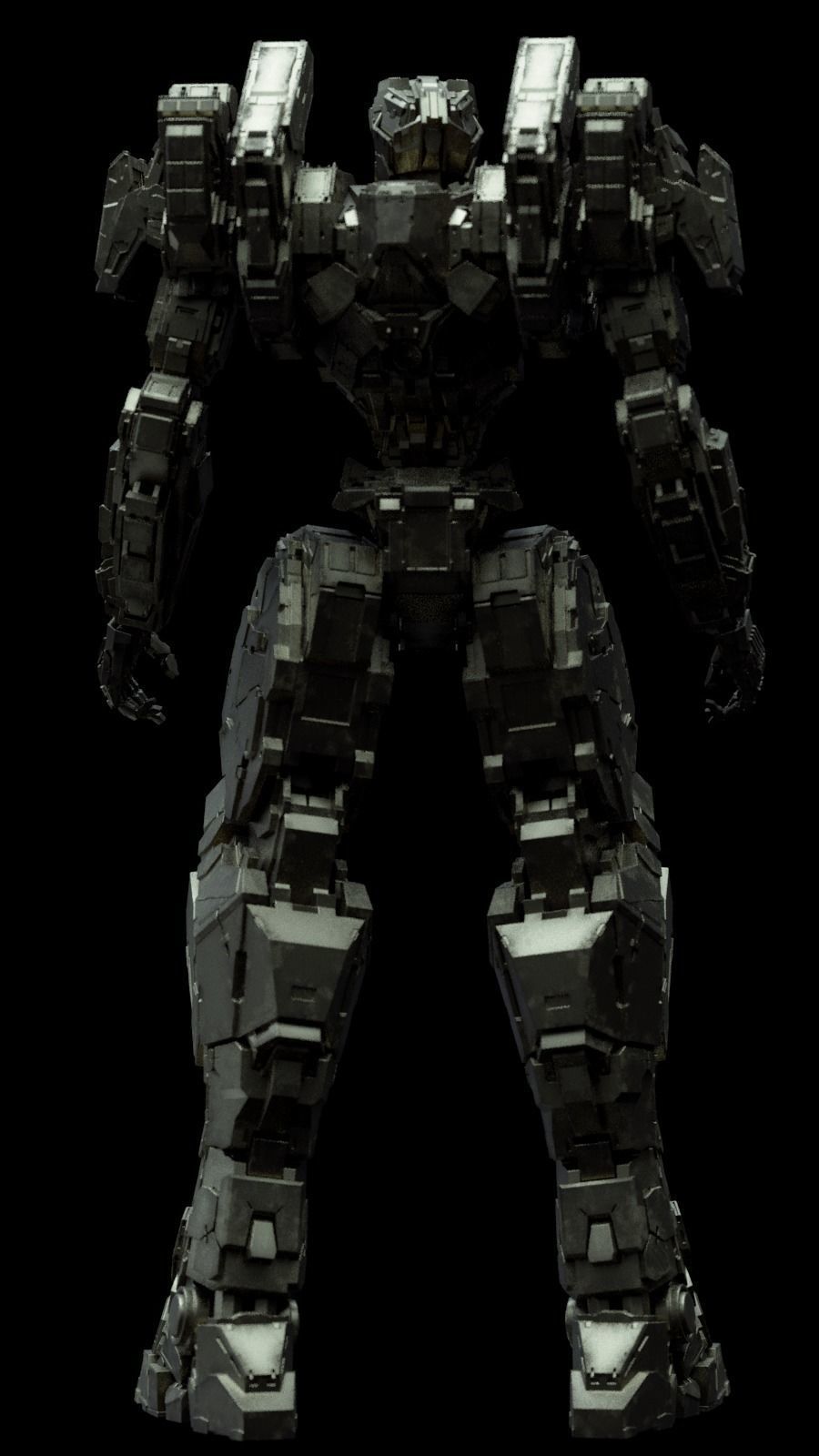 Enceladus Free low-poly 3D model_8