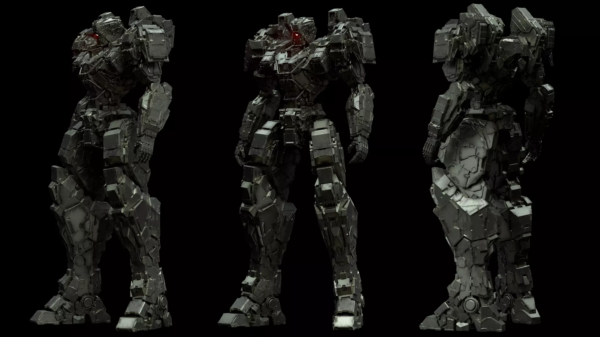 Enceladus Free low-poly 3D model_0