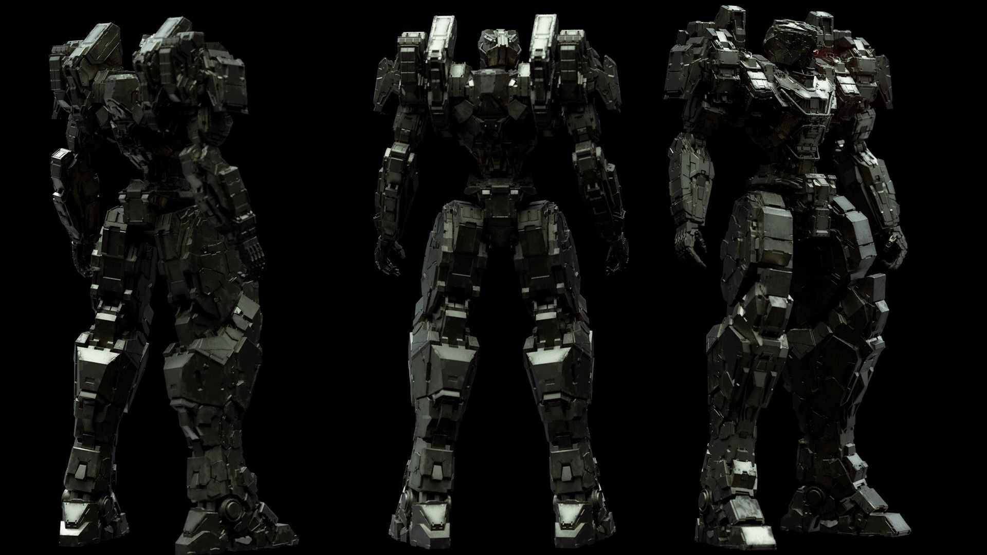 Enceladus Free low-poly 3D model_3