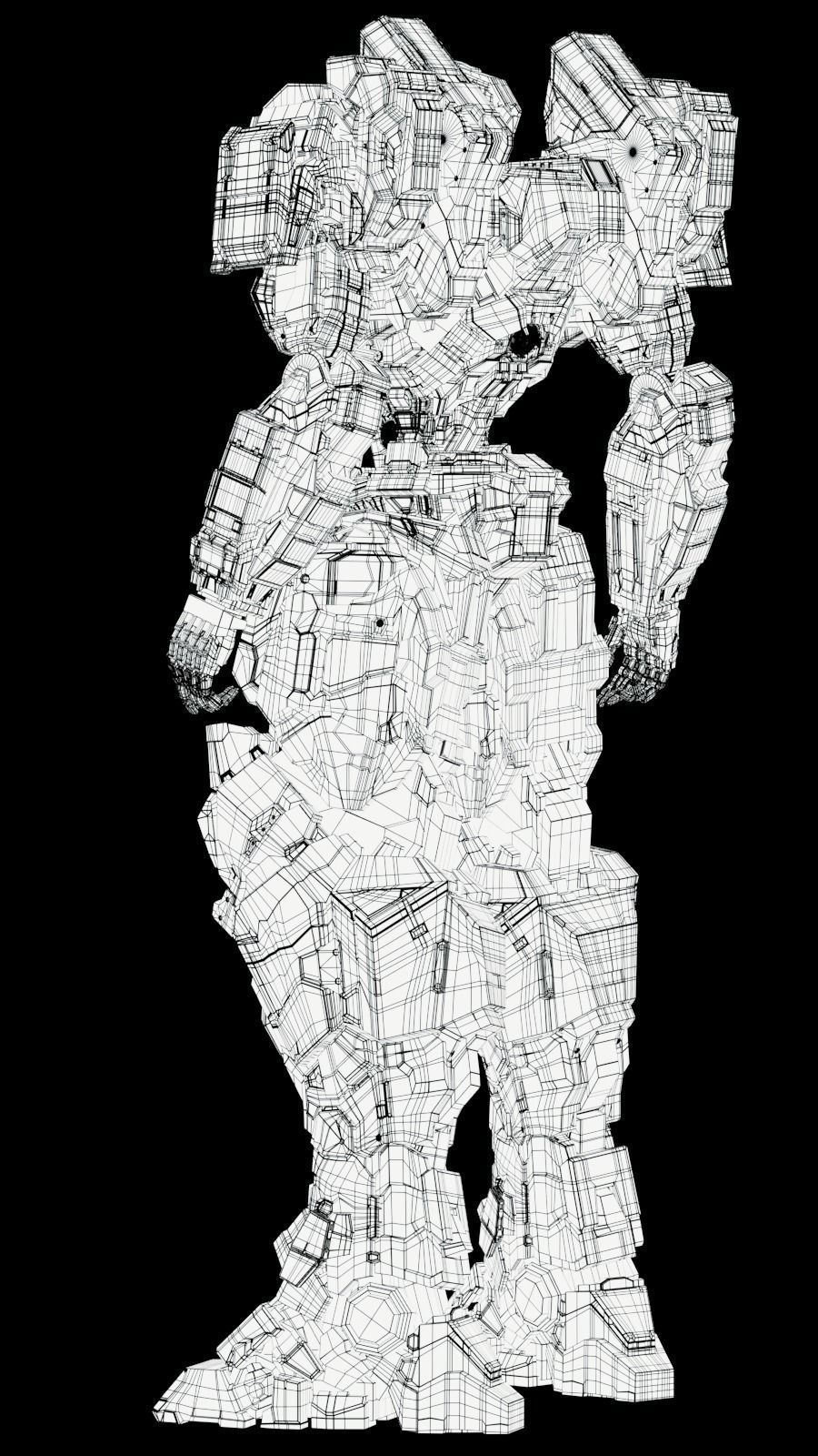 Enceladus Free low-poly 3D model_14