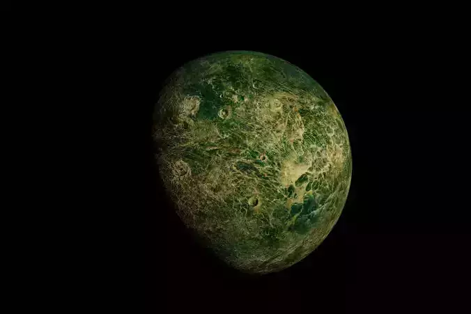 Alien Moon Planet Sci-Fi Fantasy
