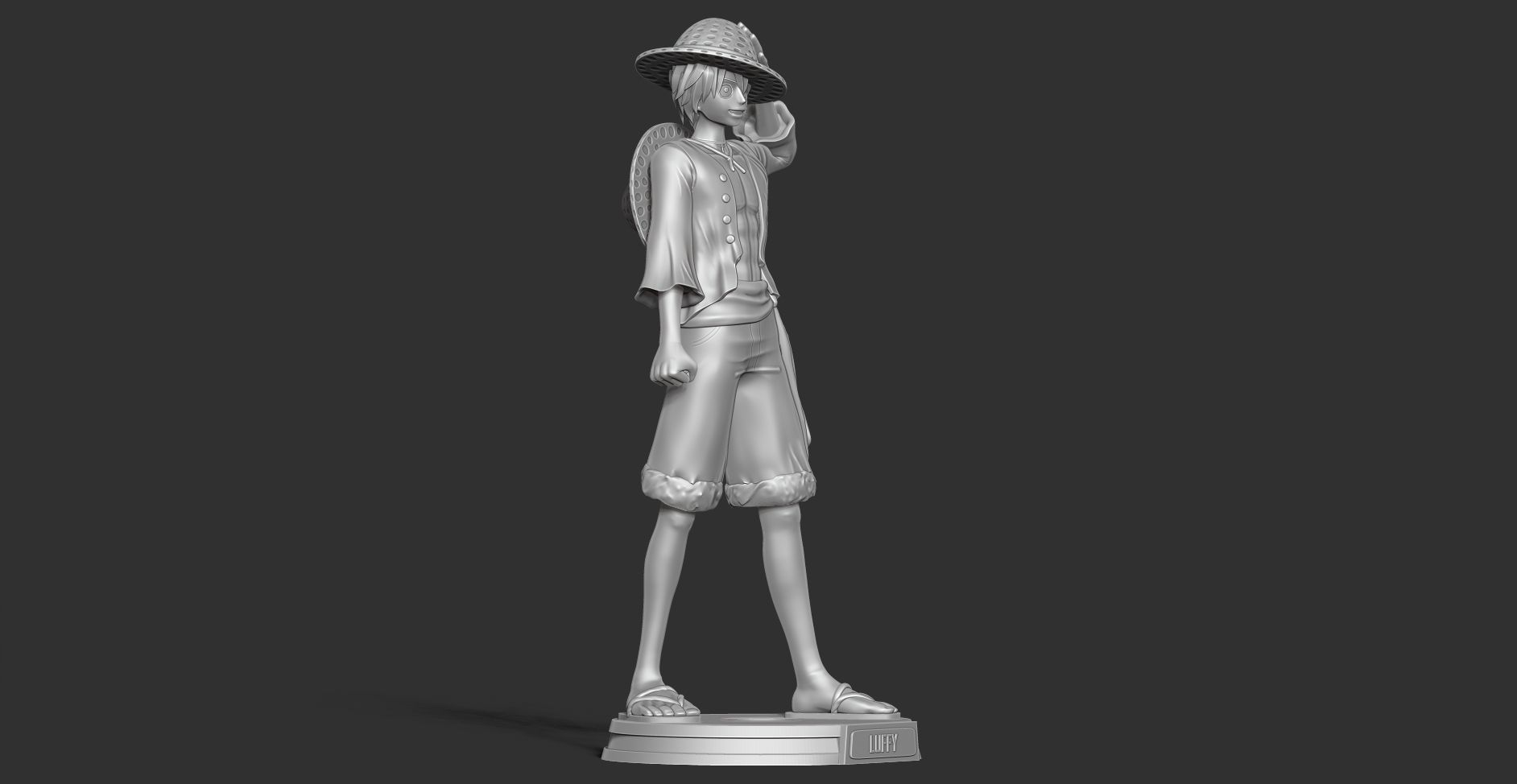 Luffy - One Piece Fan art 3D print model_18