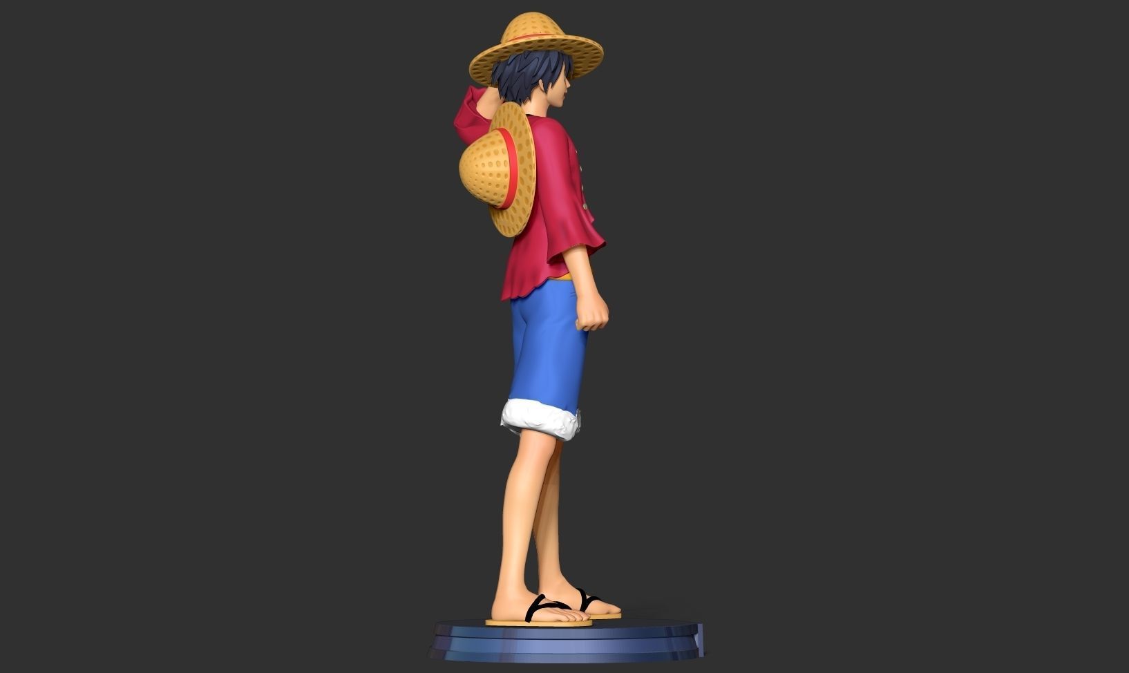 Luffy - One Piece Fan art 3D print model_9