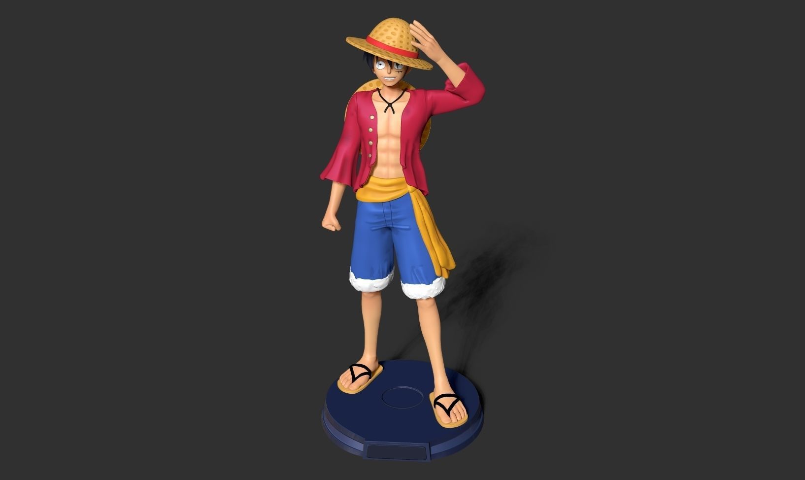 Luffy - One Piece Fan art 3D print model_21