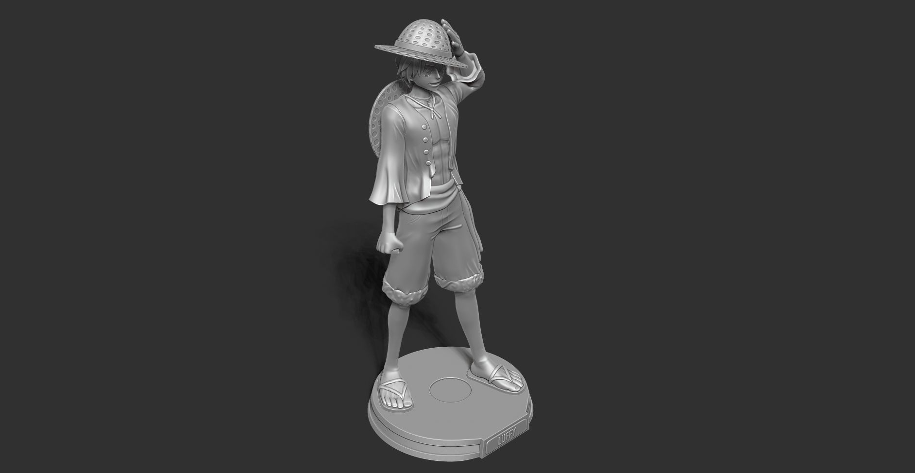 Luffy - One Piece Fan art 3D print model_20