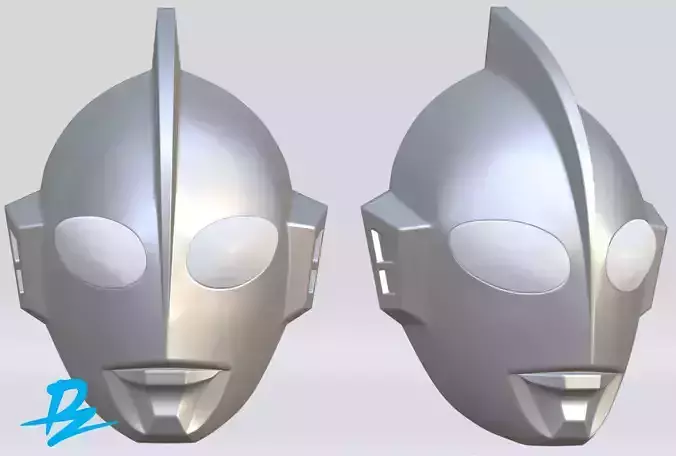 Mask Ultraman 3D print model
