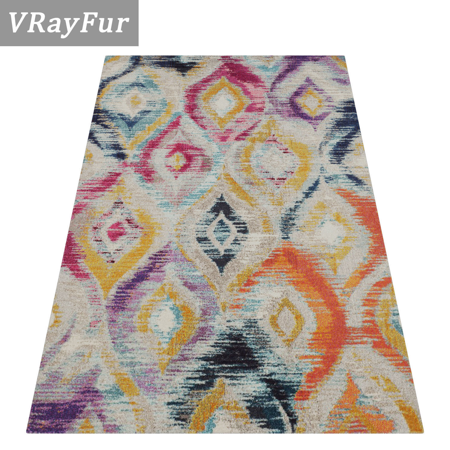 Rug Set 226 3D model_2