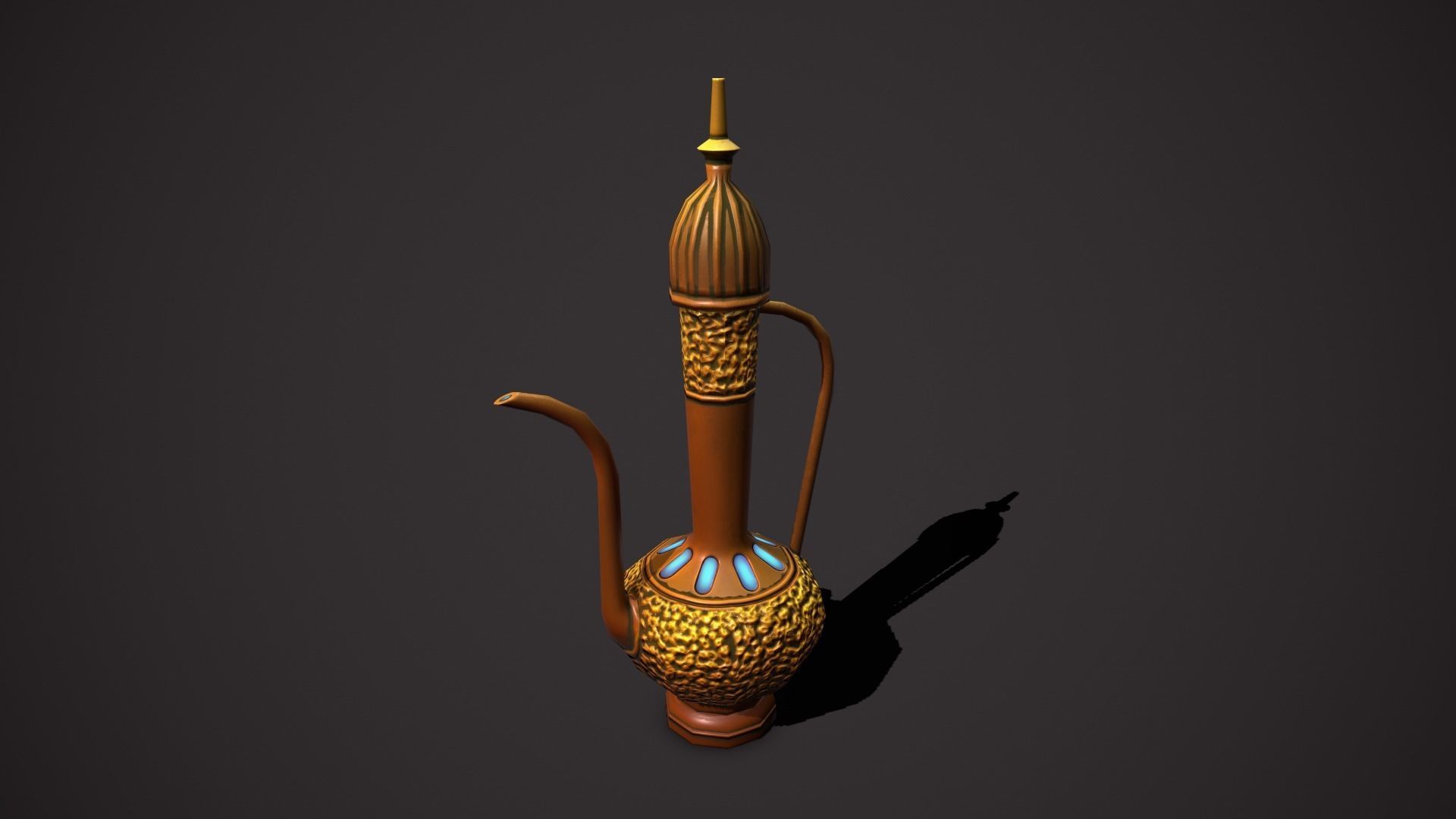 fantasy props Low-poly 3D model_11