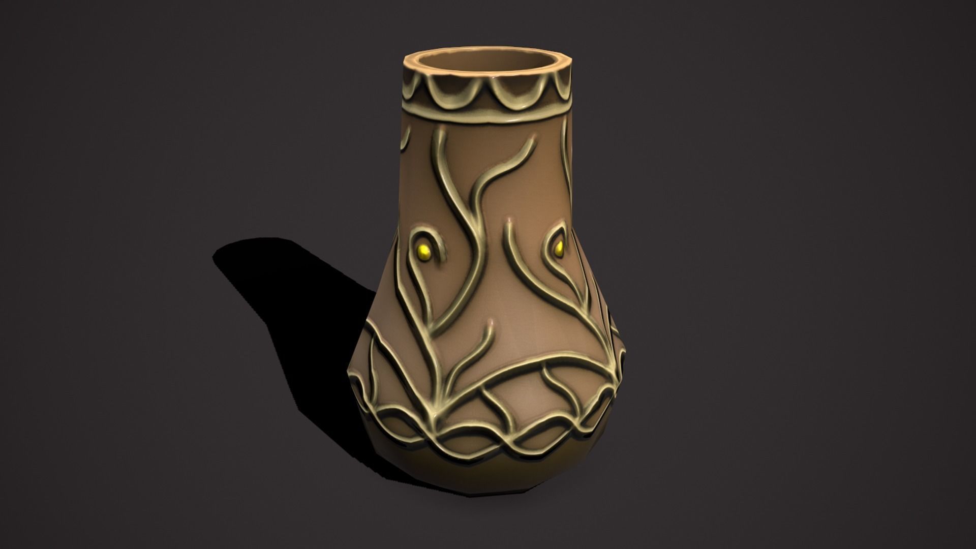 fantasy props Low-poly 3D model_13