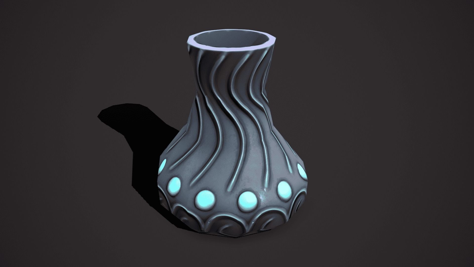 fantasy props Low-poly 3D model_14
