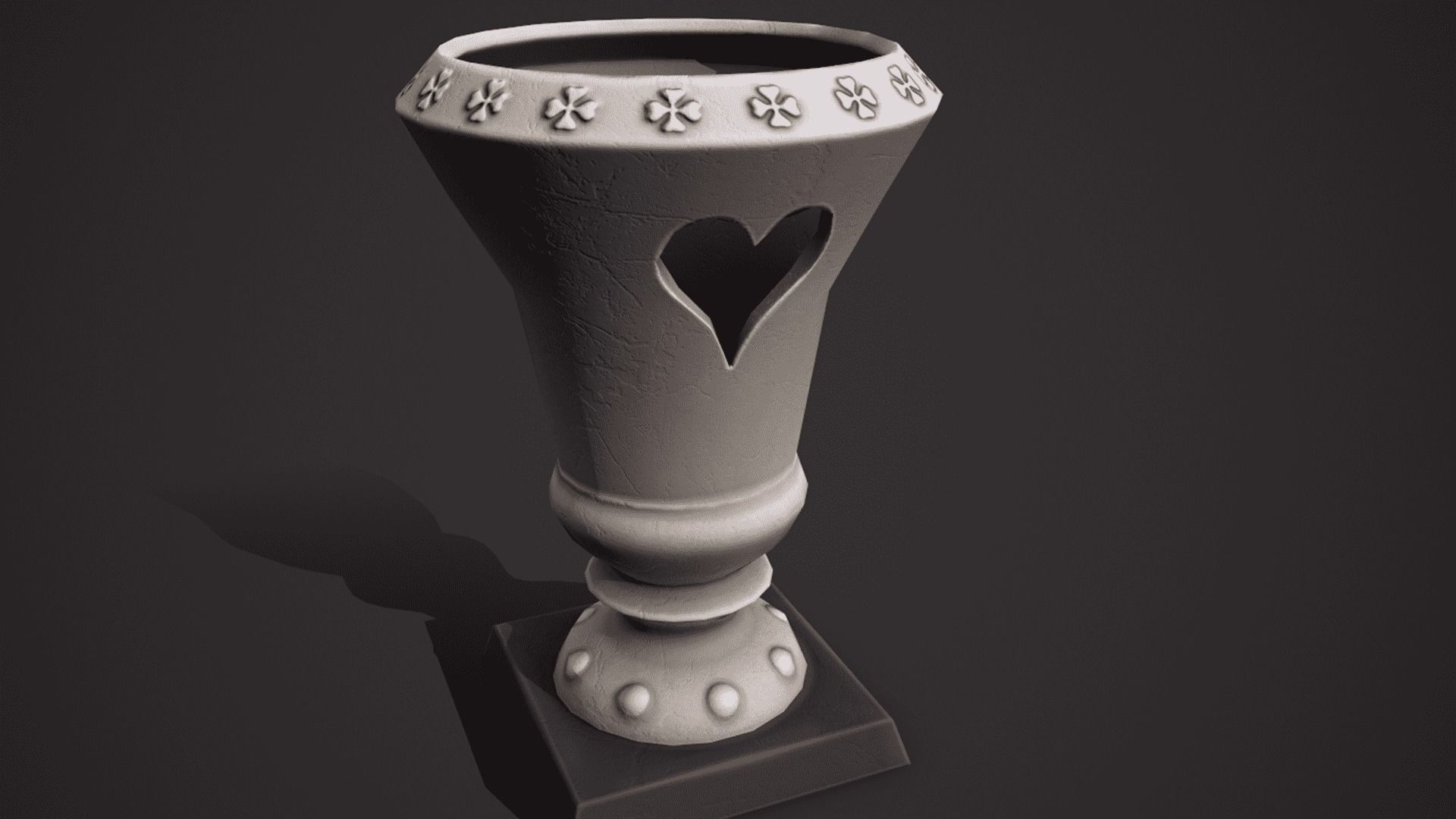fantasy props Low-poly 3D model_23