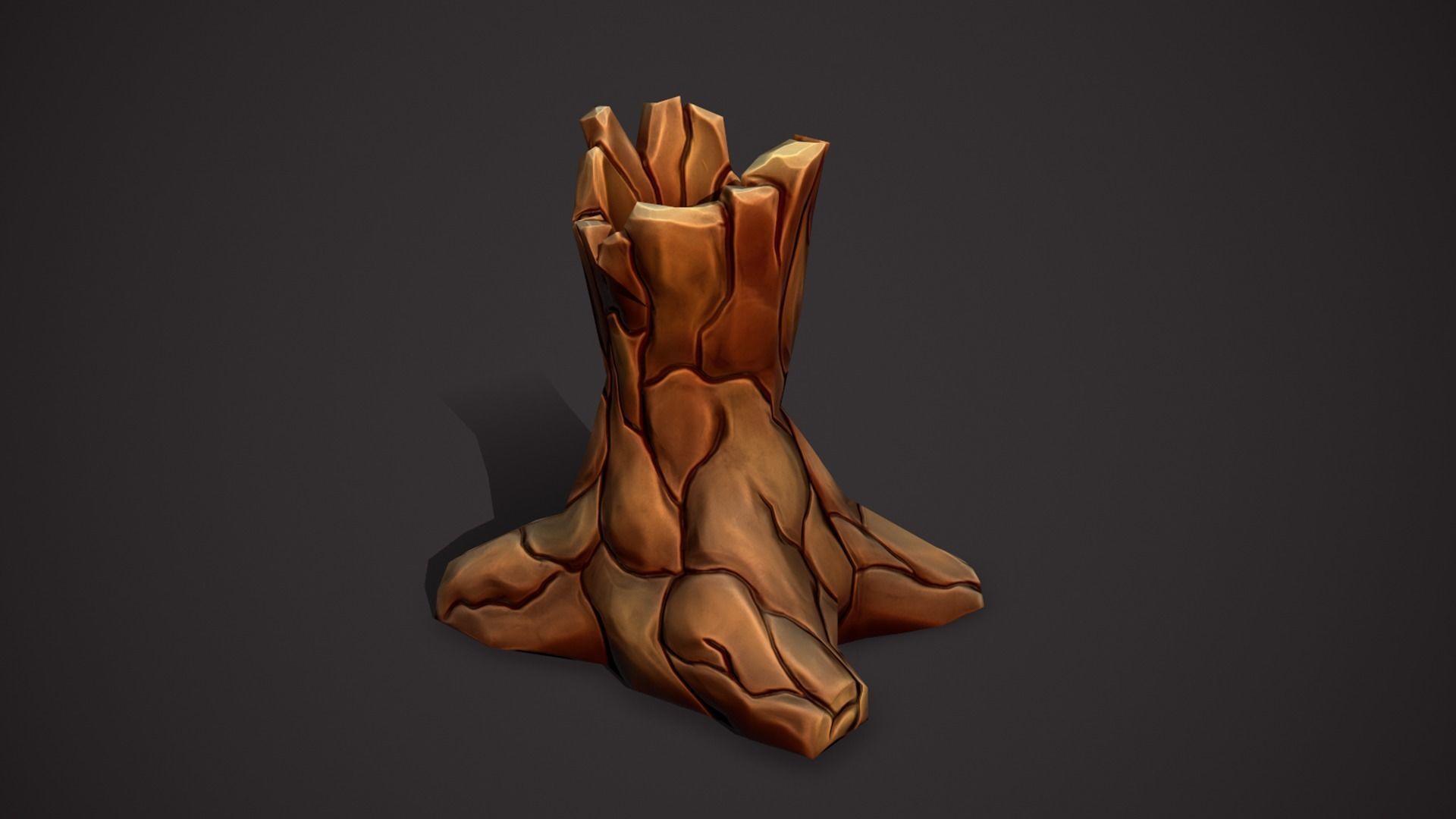 fantasy props Low-poly 3D model_8
