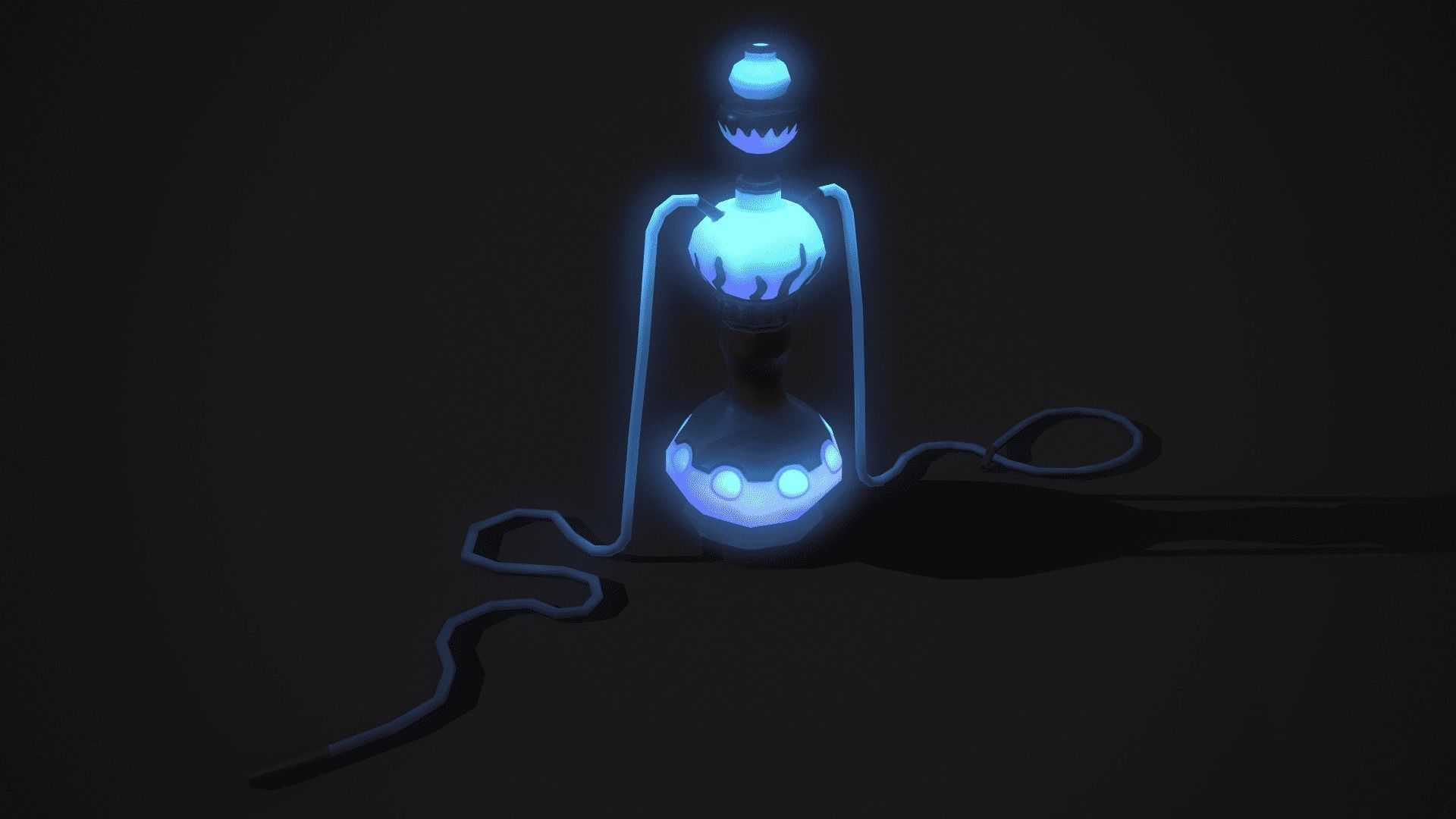 fantasy props Low-poly 3D model_20