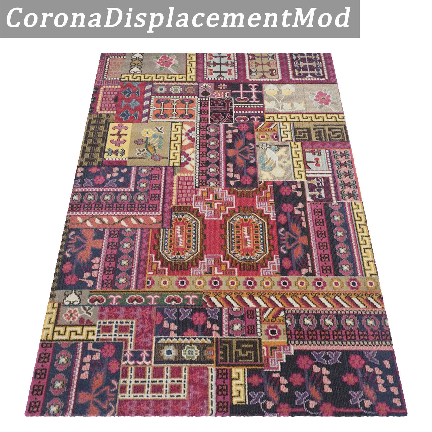 Rug Set 229 3D model_4