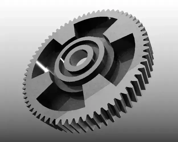 Power window gear for car Chevrolet Niva