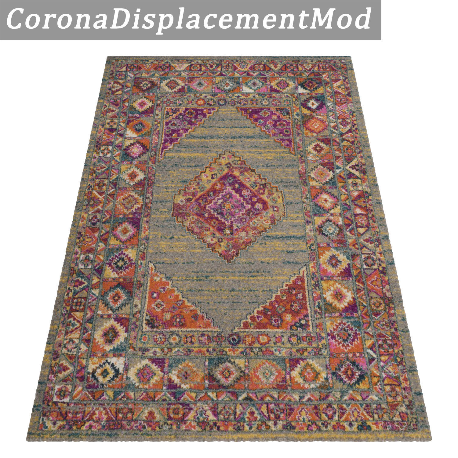 Rug Set 231 3D model_4