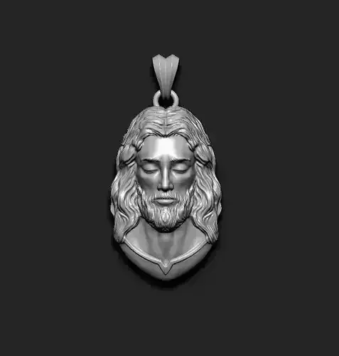 Jesus pendant v1