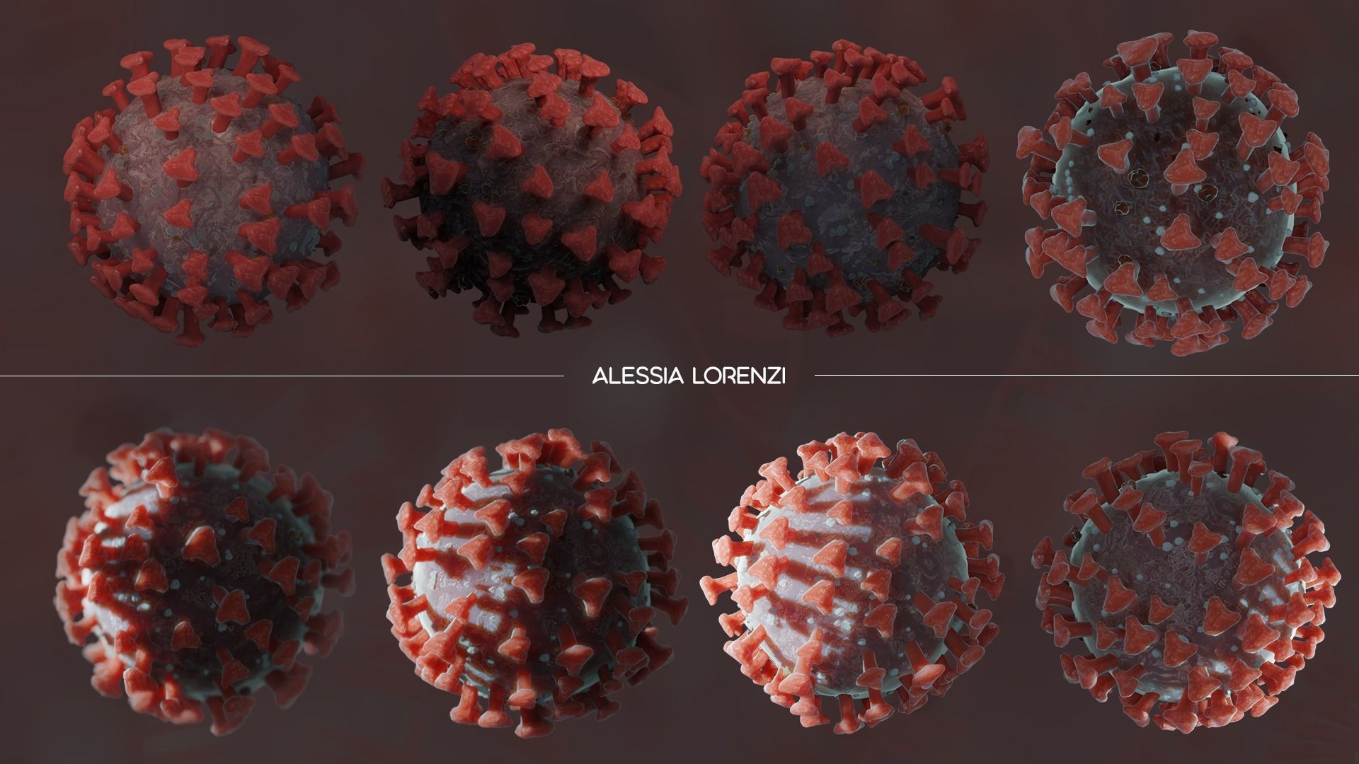 Coronavirus inside blood the complete PROFESSIONAL BUNDLE 3D model_18