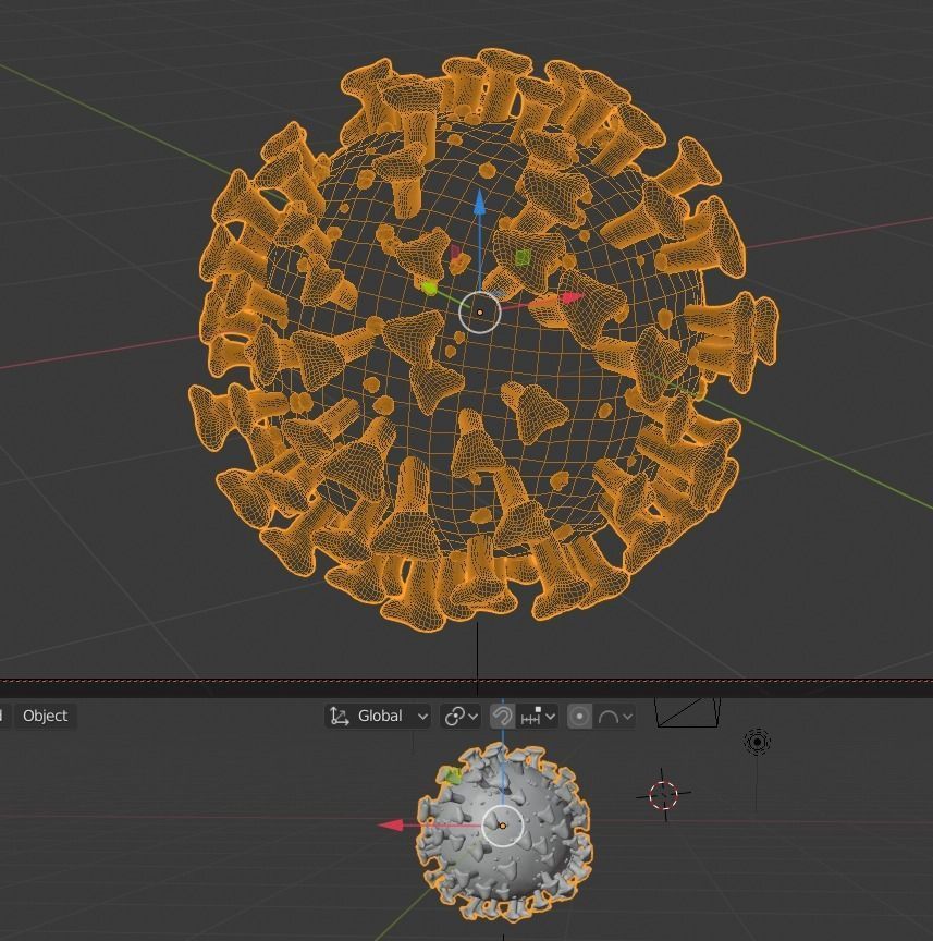 Coronavirus inside blood the complete PROFESSIONAL BUNDLE 3D model_42