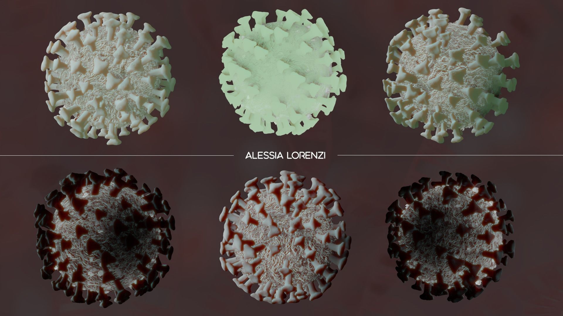 Coronavirus inside blood the complete PROFESSIONAL BUNDLE 3D model_20