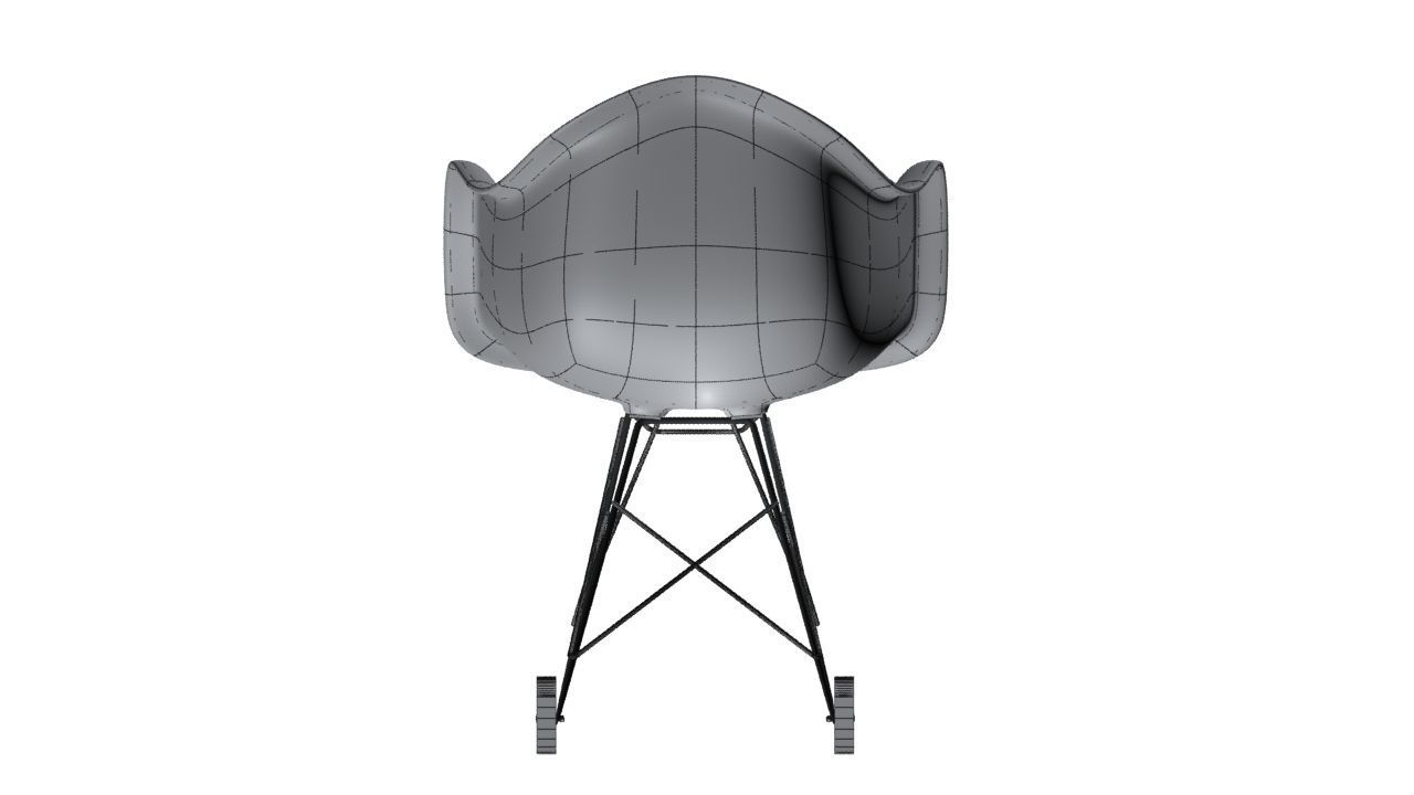 Eames chair 3d model 3D model_7