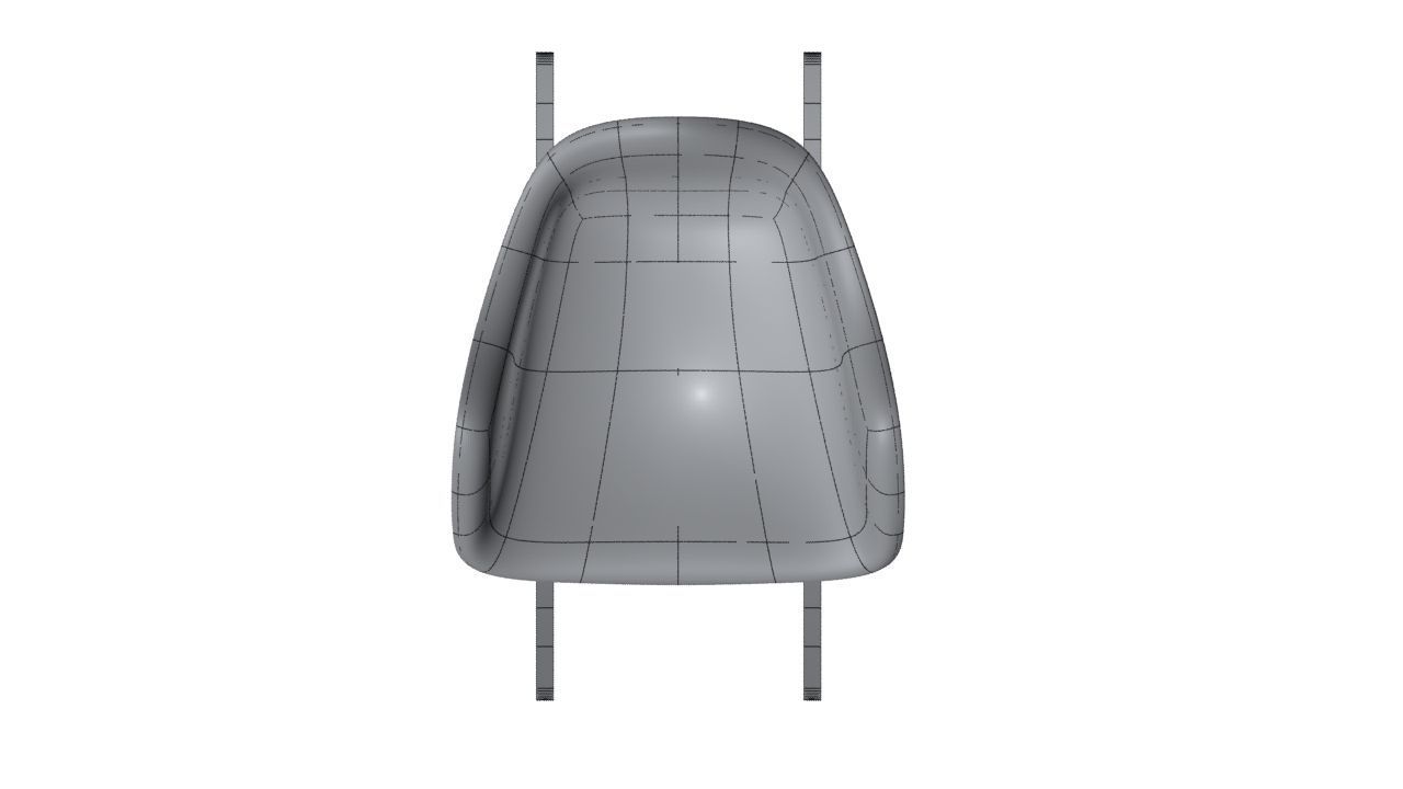 Eames chair 3d model 3D model_6