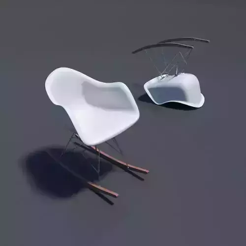 Eames chair 3d model 3D model
