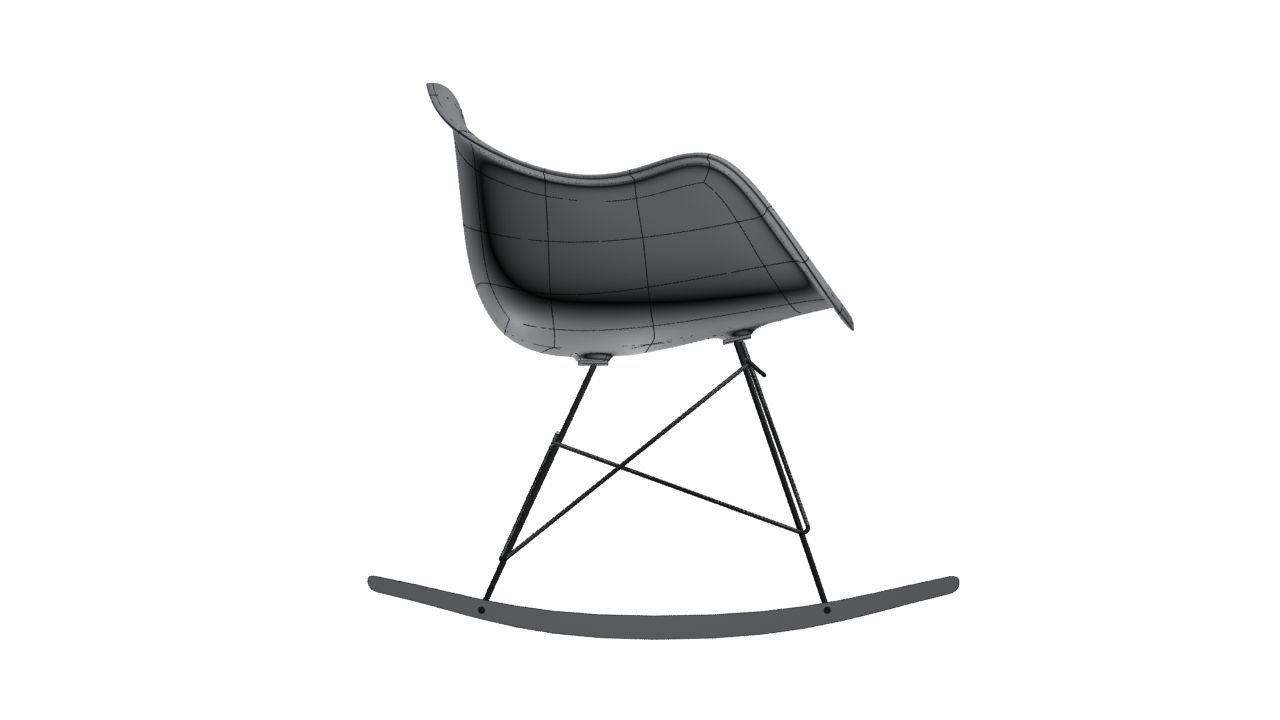 Eames chair 3d model 3D model_5