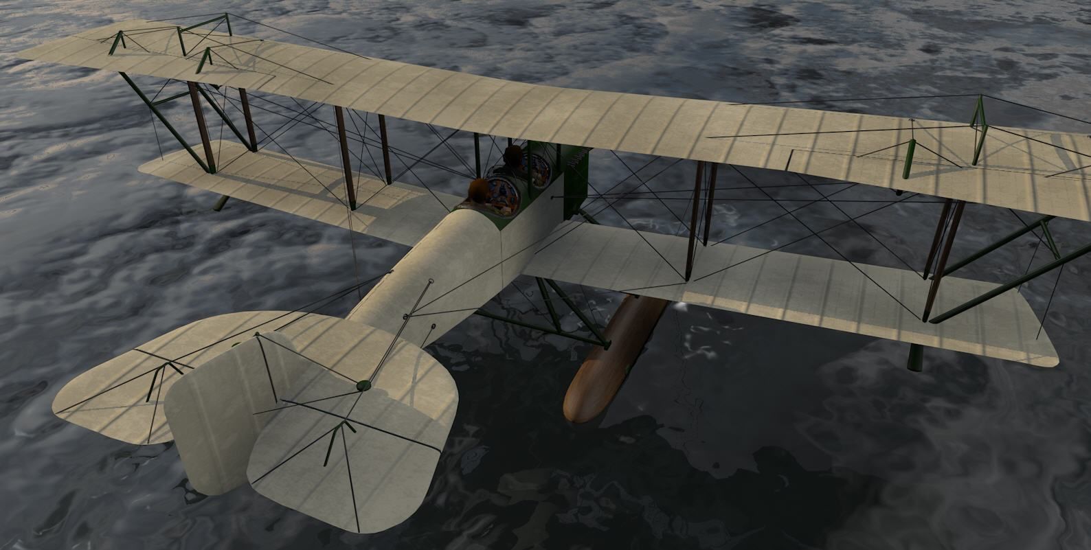 Boeing Model One 3D model_3