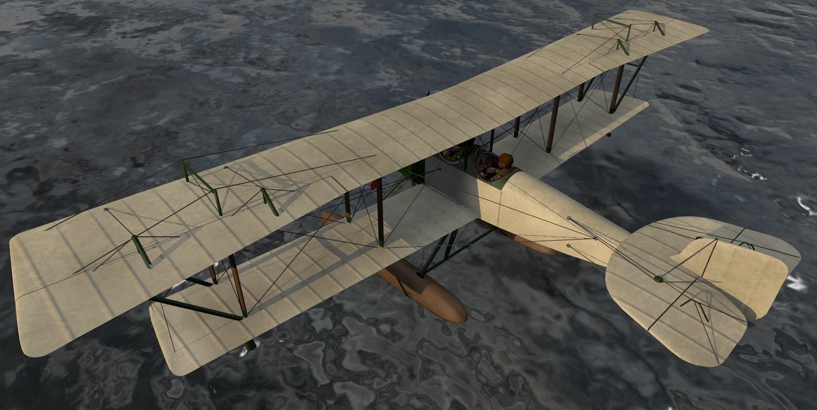 Boeing Model One 3D model_1