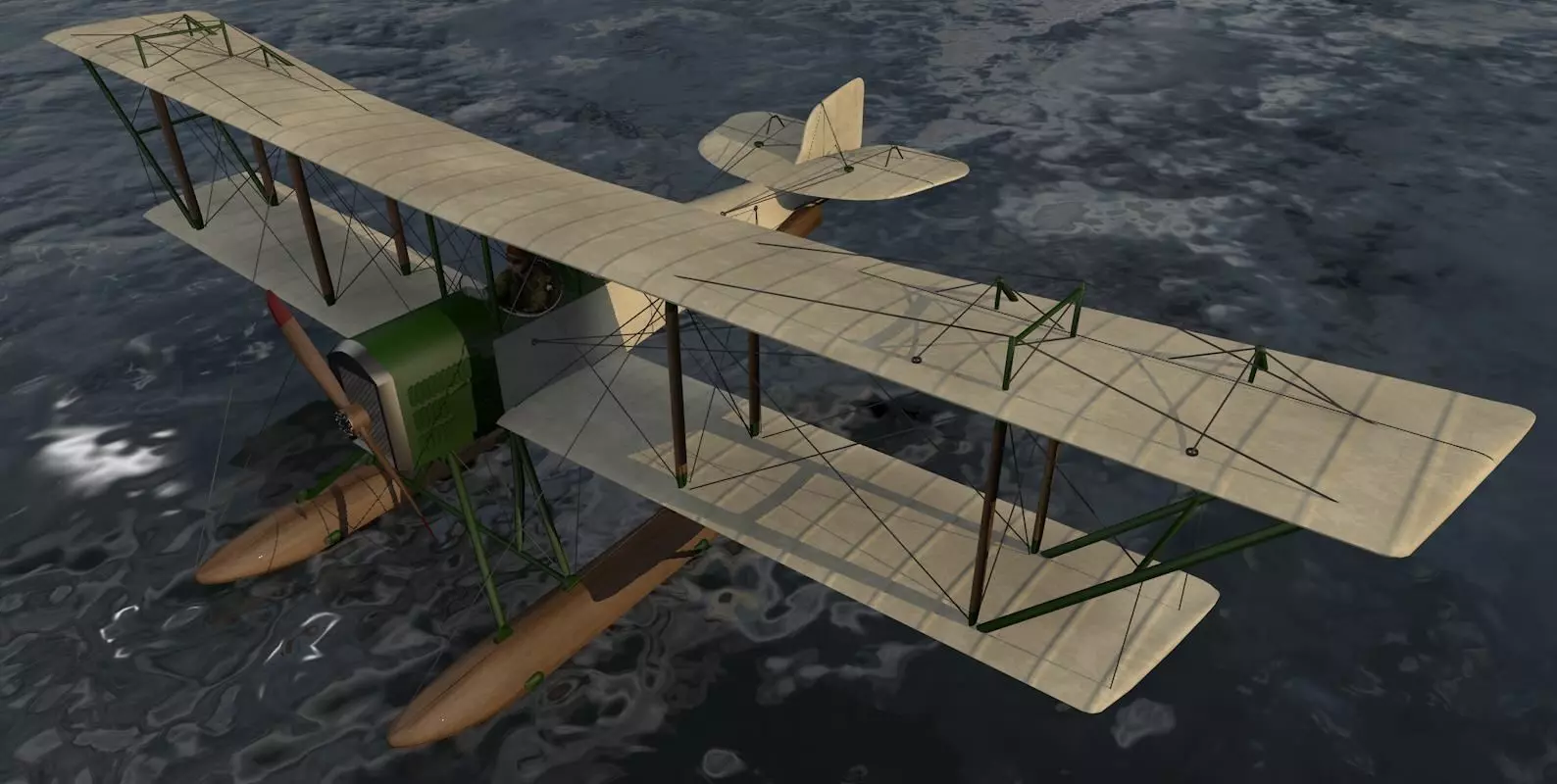 Boeing Model One 3D model_0