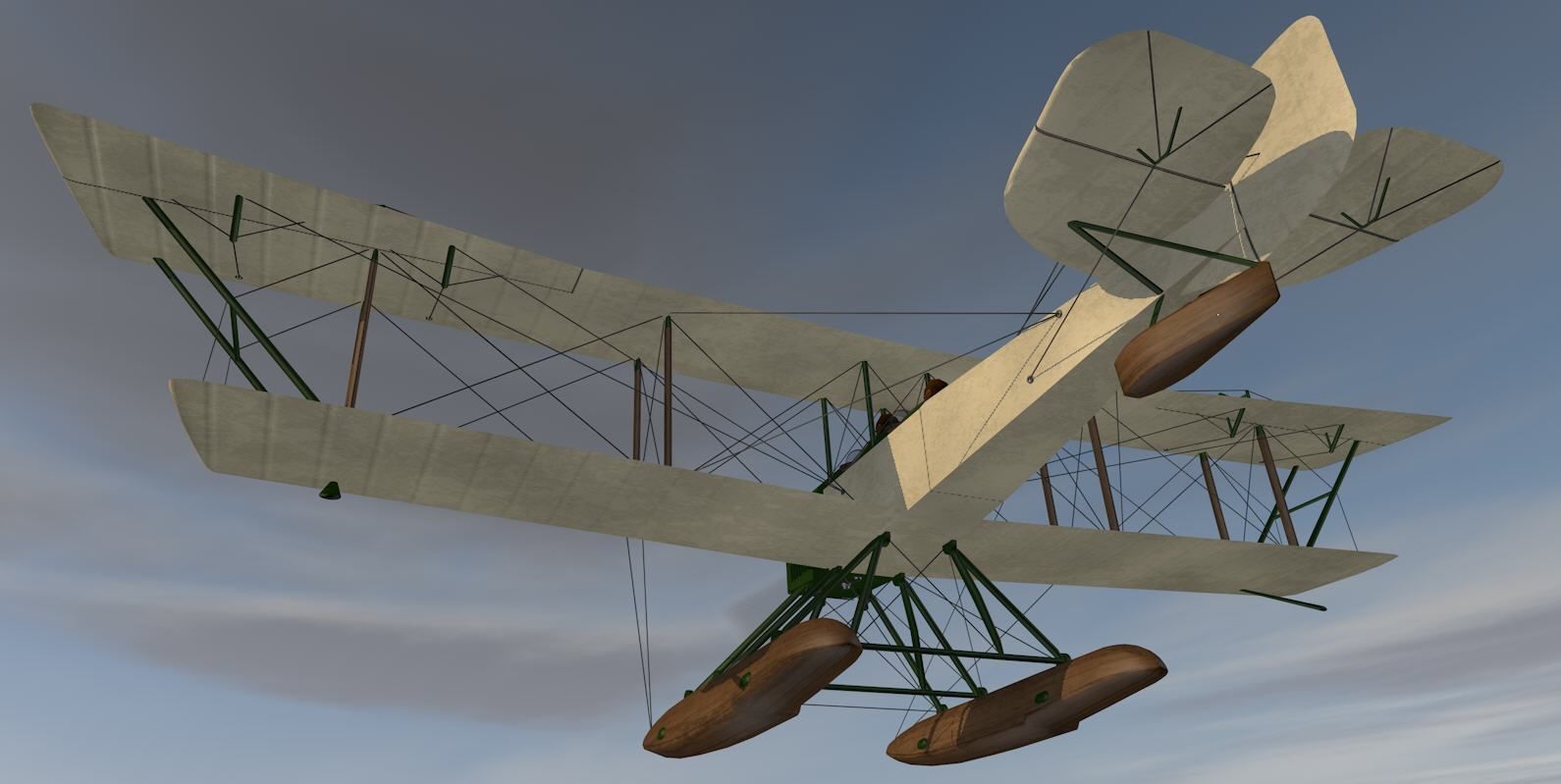 Boeing Model One 3D model_12