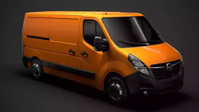 Opel Movano L2H1 Van 2020 3D model