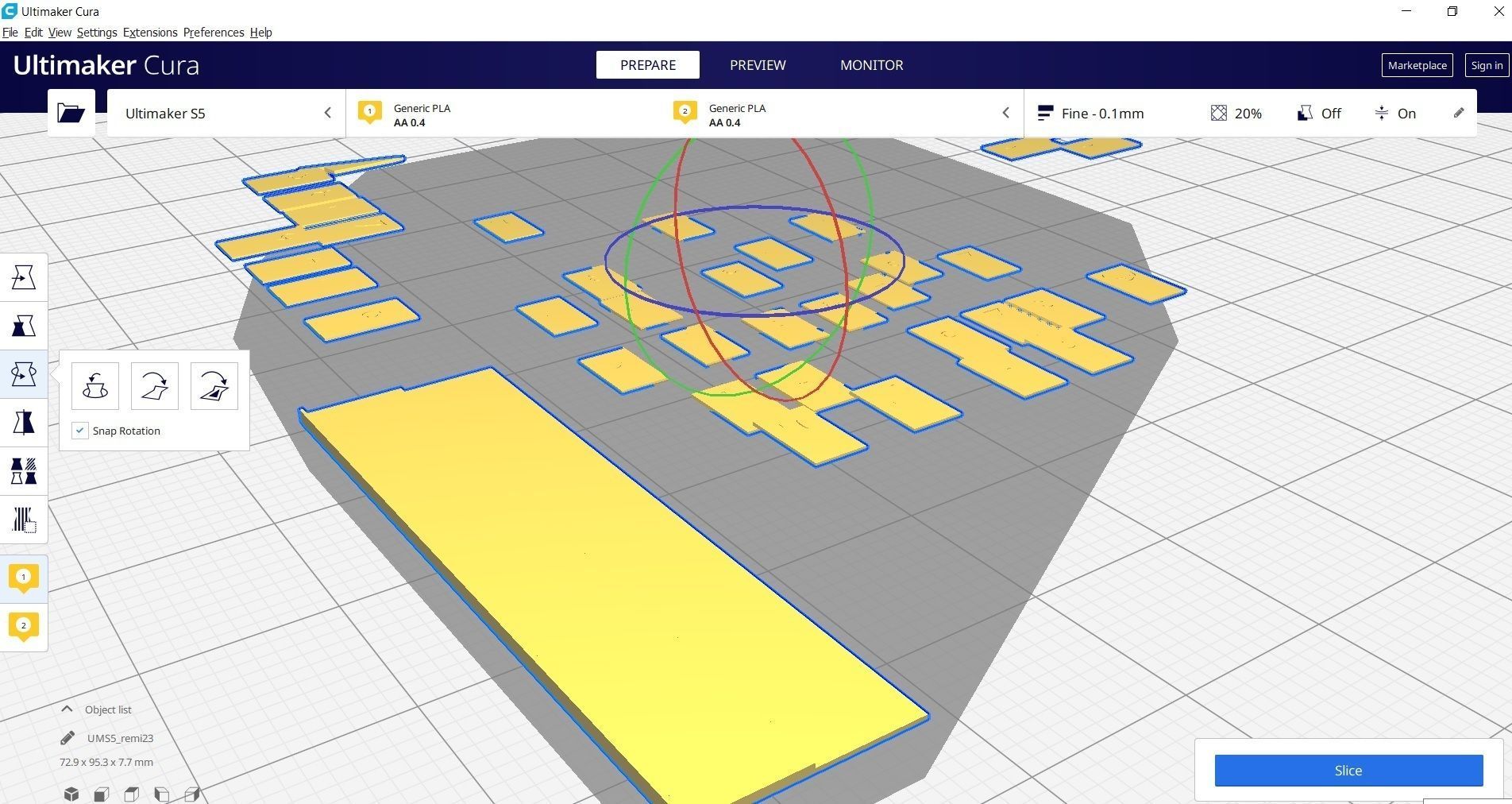 Remi game Low-poly 3D model_8