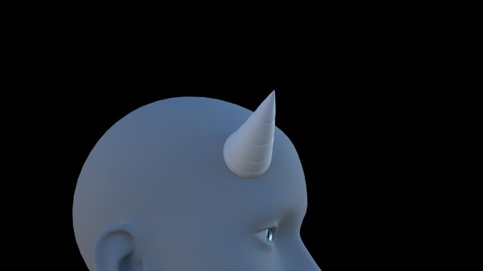 Eri horn - My hero academia 3D print model_2