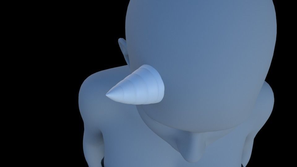 Eri horn - My hero academia 3D print model_3