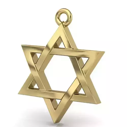 Pendant Star of David N 1091