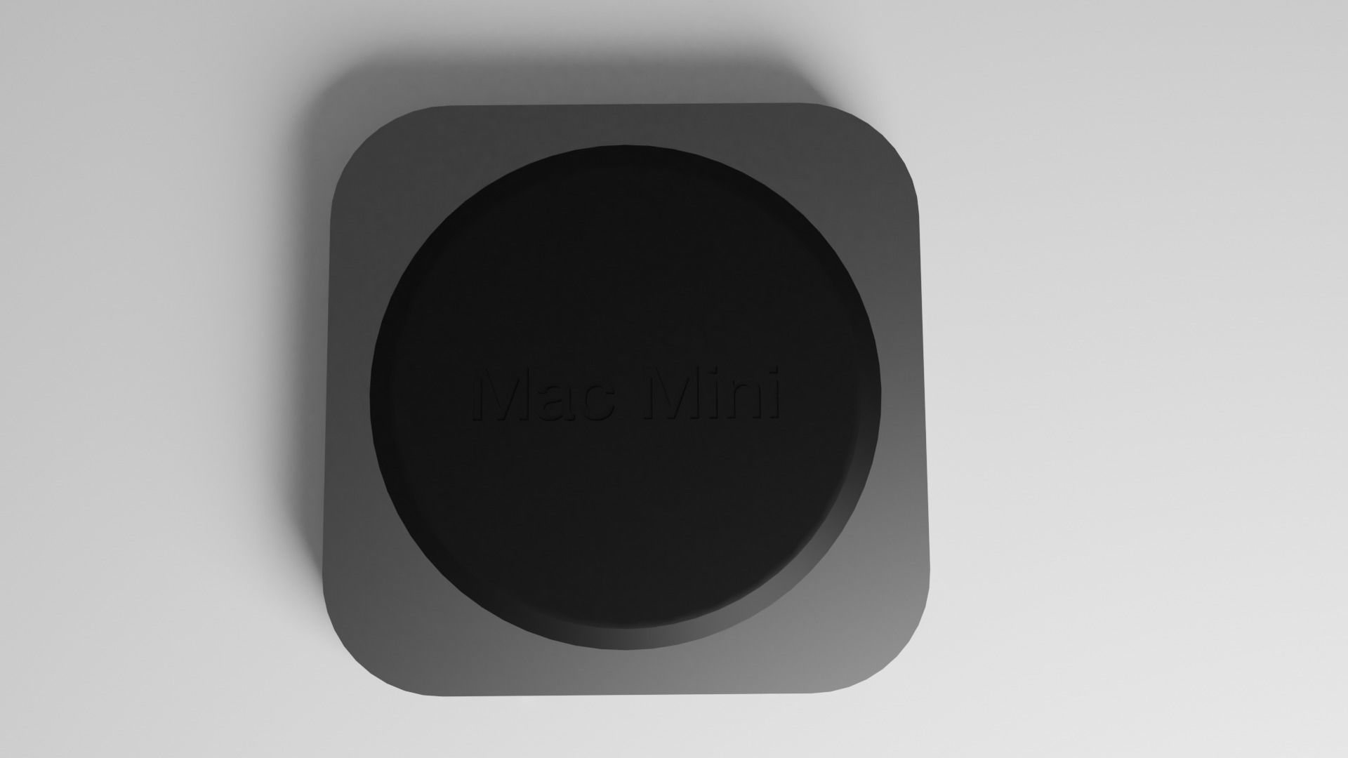 Mac Mini 3D model_2