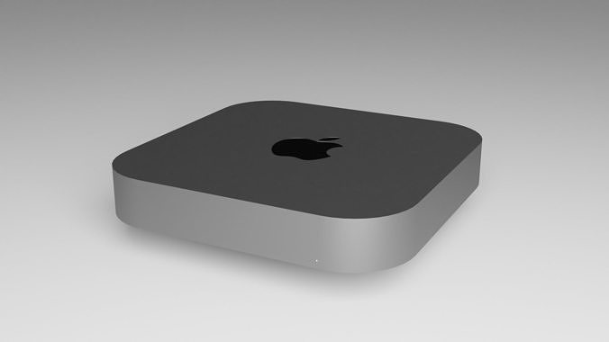 Mac Mini 3D model