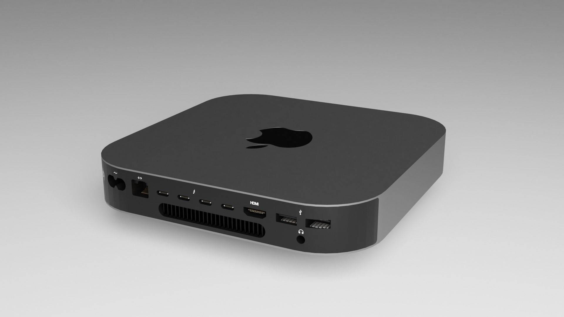 Mac Mini 3D model_1