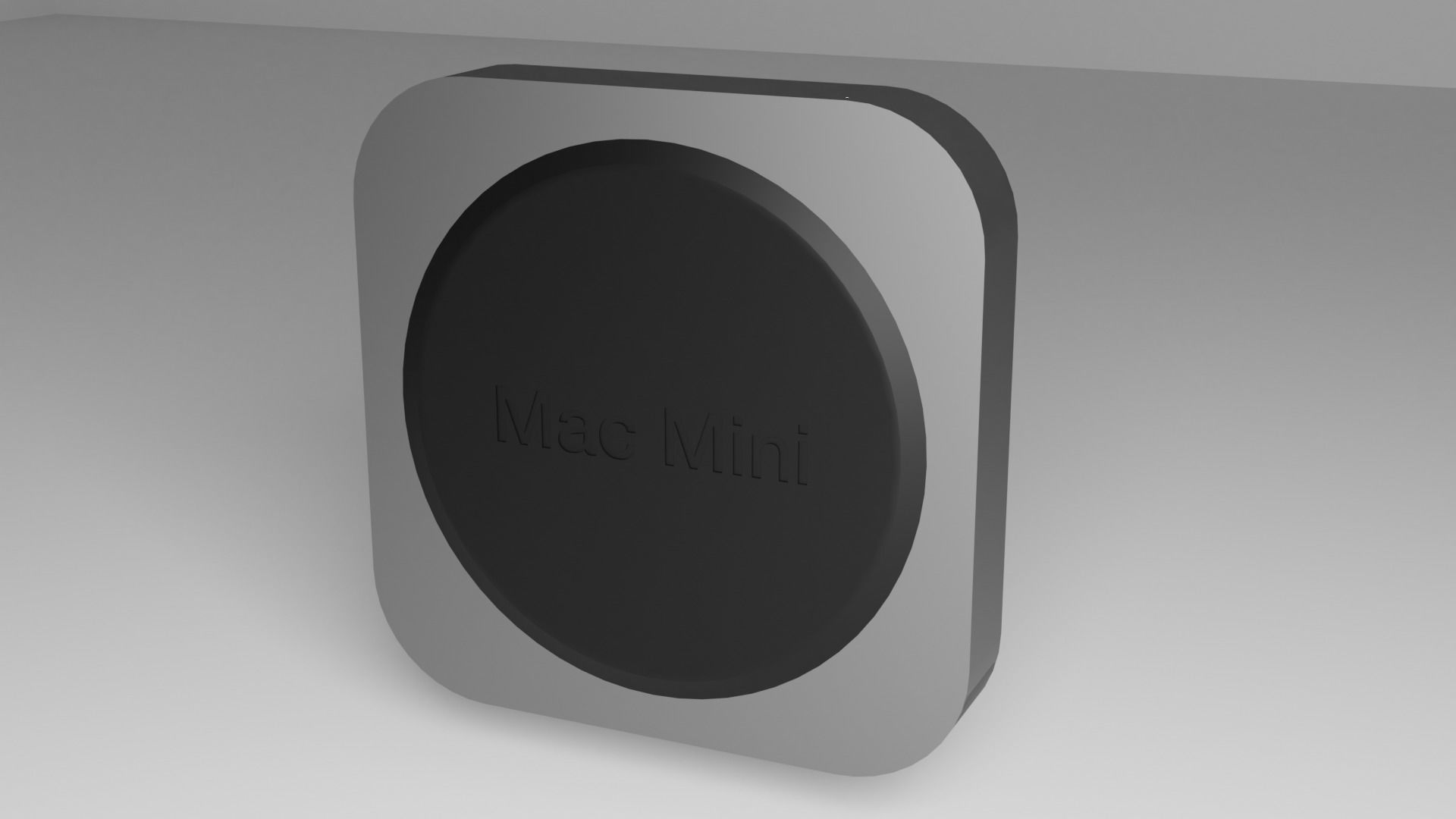 Mac Mini 3D model_4